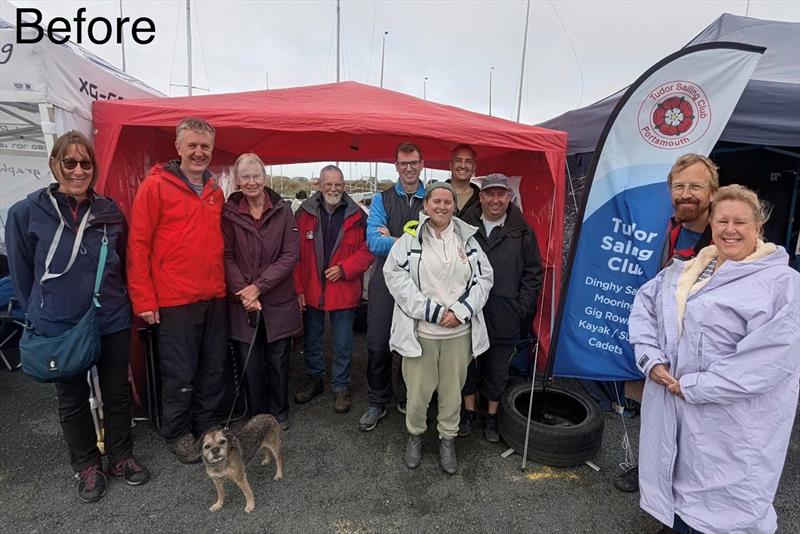 Tudor SC members at the West Lancashire Yacht Club 24 Hour Race 2026 photo copyright TSC taken at West Lancashire Yacht Club and featuring the Dinghy class
