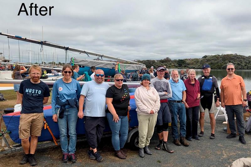 Tudor SC members at the West Lancashire Yacht Club 24 Hour Race 2026 photo copyright TSC taken at West Lancashire Yacht Club and featuring the Dinghy class