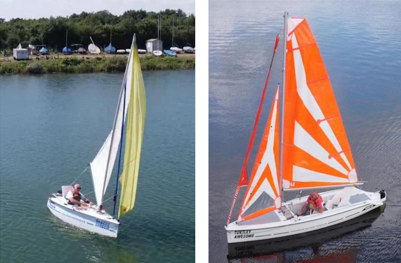 WOOD 101 and 152 dinghies are made by the UK's Disabled Sailors Association photo copyright Mike Wood taken at  and featuring the Disabled class