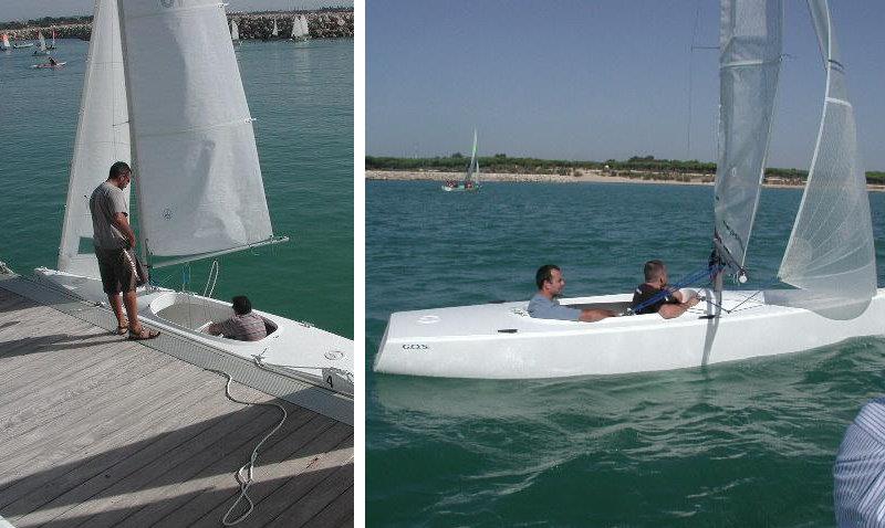 The GOS16 keelboat is suitable for sailors with a disability - photo © Go Yachts