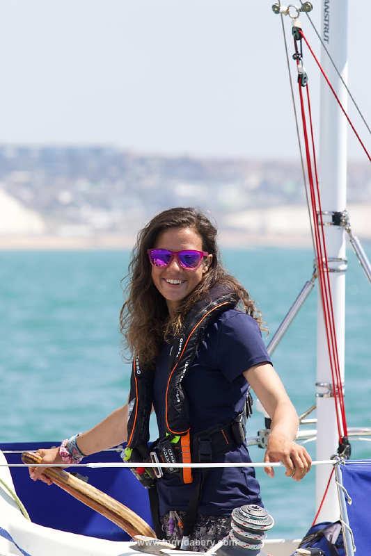 Jazz Turner completes Project FEAR - her solo, unassisted, circumnavigation of the British Isles & Ireland photo copyright Ingrid Abery / www.ingridabery.com taken at Brighton Marina Yacht Club and featuring the Disabled class