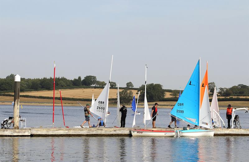 Hansa TT at Rutland photo copyright James Greenberry taken at Rutland Sailing Club and featuring the Disabled class