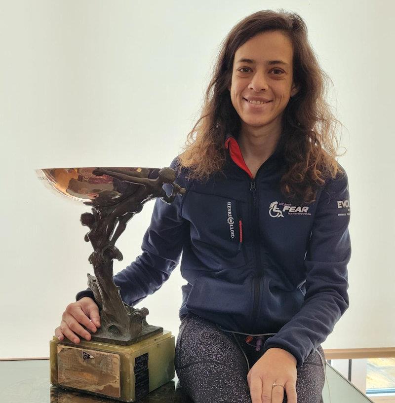 The Cruising Association honours Jazz Turner with The Duchess of Kent Trophy photo copyright Fiona Slay taken at  and featuring the Disabled class