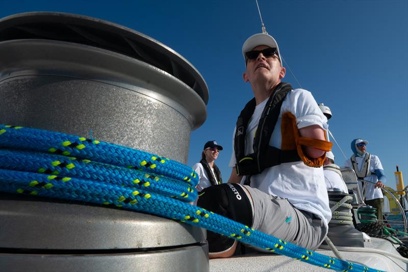 From recovery to racing Round the Island - these sailors benefit from Stride Forward charity's help photo copyright Matt Dickens taken at Island Sailing Club, Cowes and featuring the Disabled class