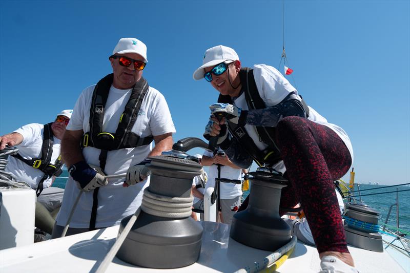 From recovery to racing Round the Island - these sailors benefit from Stride Forward charity's help photo copyright Matt Dickens taken at Island Sailing Club, Cowes and featuring the Disabled class