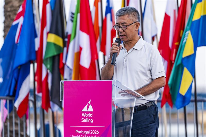 World Sailing President Quanhai Li - Opening ceremony of the World Sailing Inclusion Championships - photo © Gonçalo Melo Reis