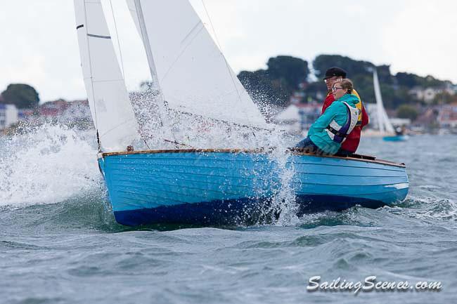 Poole Week 2014 photo copyright David Harding / www.sailingscenes.com taken at Parkstone Yacht Club and featuring the Dolphin class