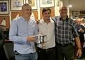 Tom Vernon, Adam Bowers, Oliver Spensley-Corfield win the Dragon Edinburgh Cup at the Royal Forth Yacht Club © Emma York
