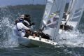 Carl Ryves helming Sidewinder on day one of the Prince Philip Cup © Andrea Francolini