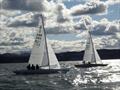 Kismet (GBR 821) during the 2025 Scottish Dragon Championship © Joe O'Leary and Lewis Smith