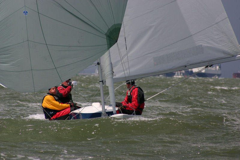 More wind on the final day of the Dragon Edinburgh Cup photo copyright BDA / Fiona Brown taken at  and featuring the Dragon class