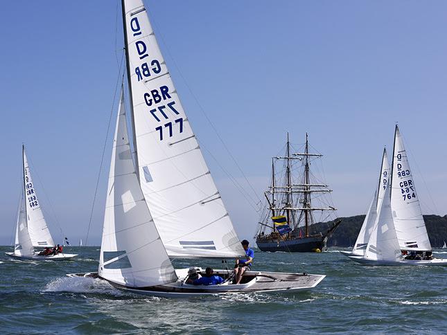 Furious on day 1 of Aberdeen Asset Management Cowes Week photo copyright Rick Tomlinson / www.rick-tomlinson.com taken at Cowes Combined Clubs and featuring the Dragon class