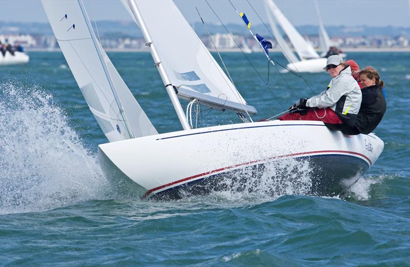 Big breeze on Sunday at Aberdeen Asset Management Cowes Week - photo © Tom Hicks / www.solentaction.com