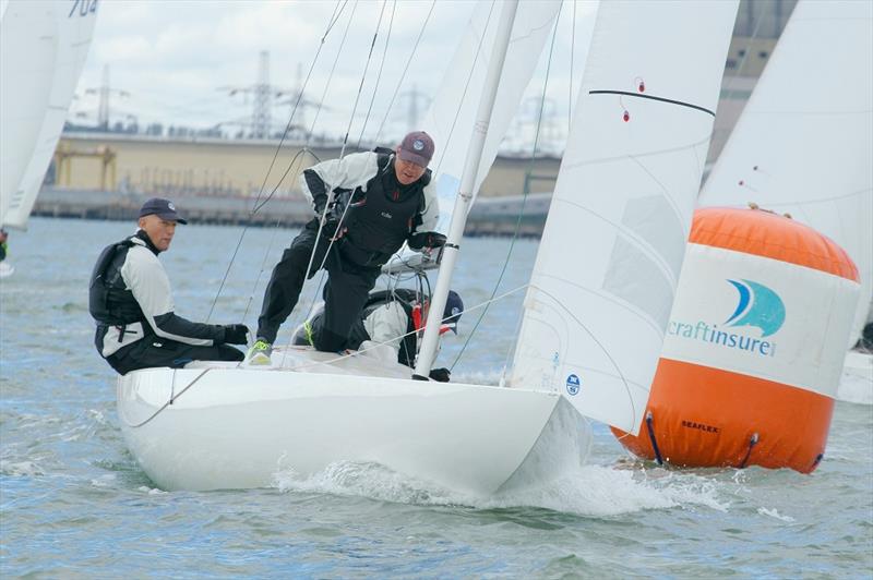 Dragon East Coast Championship at Medway photo copyright Richard Janulewicz / www.sharkbait.org.uk taken at Medway Yacht Club and featuring the Dragon class