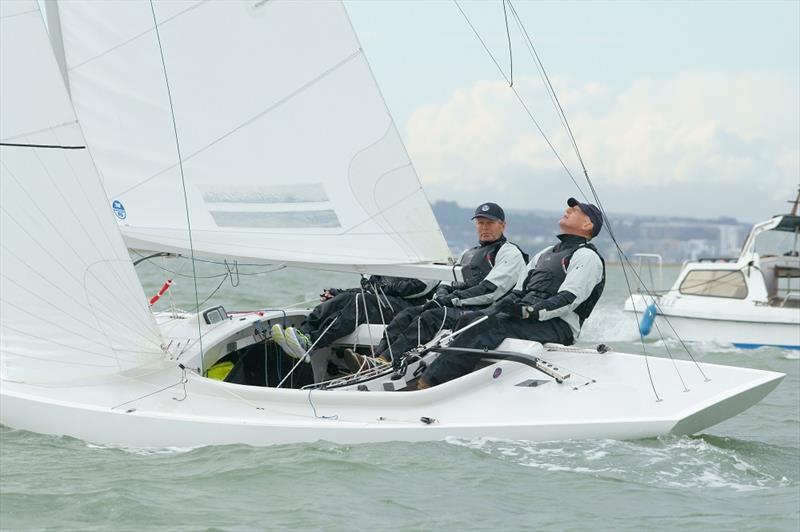 Quentin Strauss, Philip Catmar & Nigel Young win the Dragon East Coast Championship at Medway photo copyright Richard Janulewicz / www.sharkbait.org.uk taken at Medway Yacht Club and featuring the Dragon class