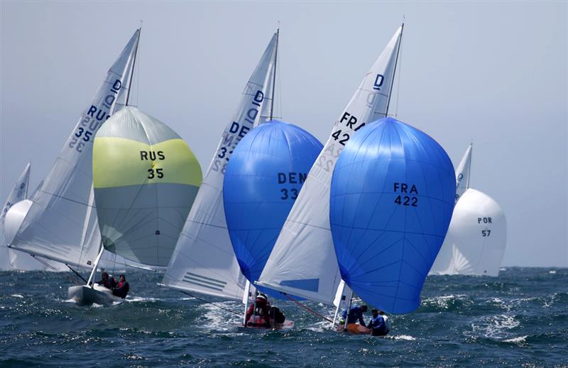 Dragon Worlds at Cascais day 1 - photo © Max Ranchi / www.maxranchi.com