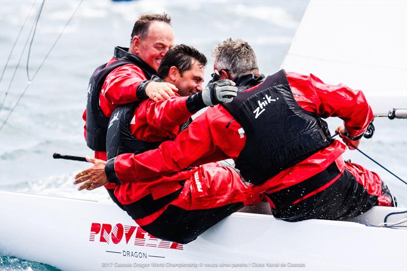 Team Provezza win the Dragon Worlds at Cascais - photo © Paulo Moreira