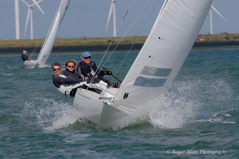 Dragon East Coast Championship at Burnham photo copyright Roger Mant Photography taken at Royal Corinthian Yacht Club, Burnham and featuring the Dragon class