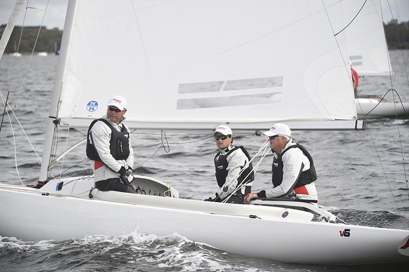 JPN56, Peter Gilmour, during the Dragon State Championship in Perth photo copyright Richard Polden Photography taken at Royal Freshwater Bay Yacht Club and featuring the Dragon class