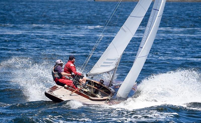 AUS109, Peter Bowman, during the Dragon State Championship in Perth - photo © Richard Polden Photography