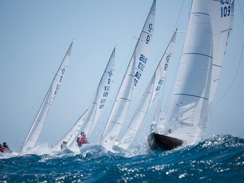 Upwind - Australasian Dragon Championship for the Prince Philip Cup, Day 3 - photo © Tom Hodge Media