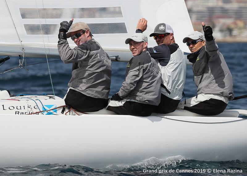 Dragon Grand Prix Cannes 2019 day 1 photo copyright IDA / Elena Ratzina taken at Yacht Club de Cannes and featuring the Dragon class