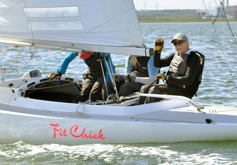 Medway Regatta 2019 photo copyright Nick Champion / www.championmarinephotography.co.uk taken at Medway Yacht Club and featuring the Dragon class