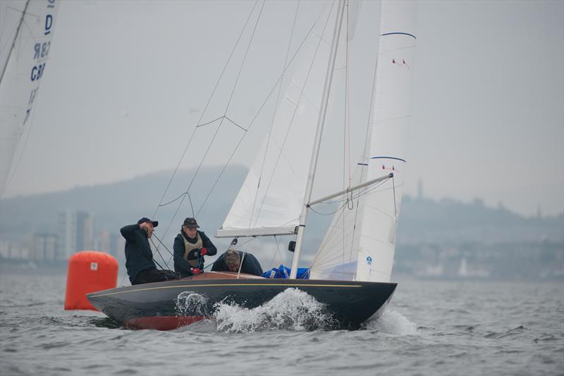 Dragon Edinburgh Cup  at the Royal Forth Yacht Club day 3 photo copyright Yachting Images taken at Royal Forth Yacht Club and featuring the Dragon class