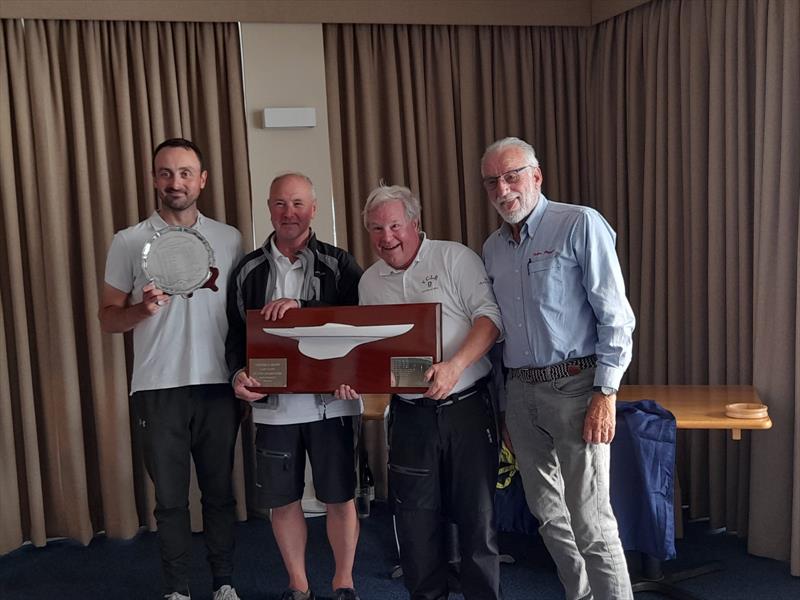 Pageboy XI (Jono Brown, Clive Page, Graeme Page) wins the Dragon East Coast Championships 2021 at Burnham - photo © Emma York