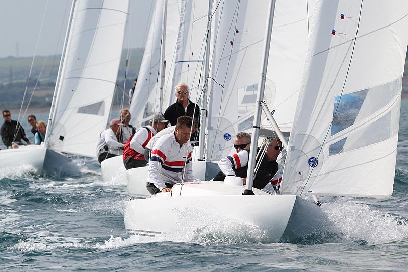Dragon Edinburgh Cup at Weymouth & Portland Sailing Academy Day 1