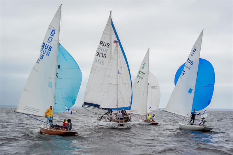 Classic Yacht Week Russia 2013 photo copyright Andrey Sheremetyev taken at Yacht Club of Saint-Petersburg and featuring the Dragon class