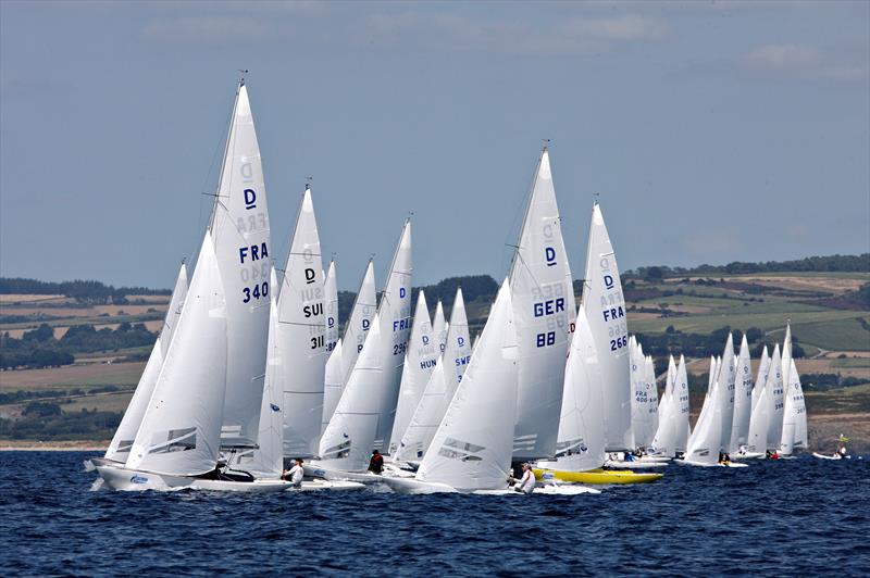 Gazprom International Dragon Gold Cup at Douarnenez day 2 - photo © Jacques Vapillon / www.vapillon.com