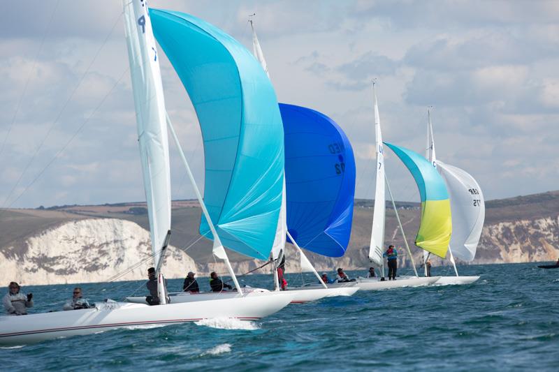 Gazprom International Dragon World Championship day 3 photo copyright IDA / Michael Austi taken at Weymouth & Portland Sailing Academy and featuring the Dragon class