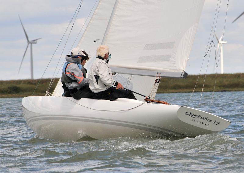 Burnham Week day 4 photo copyright Alan Hanna taken at Royal Corinthian Yacht Club, Burnham and featuring the Dragon class