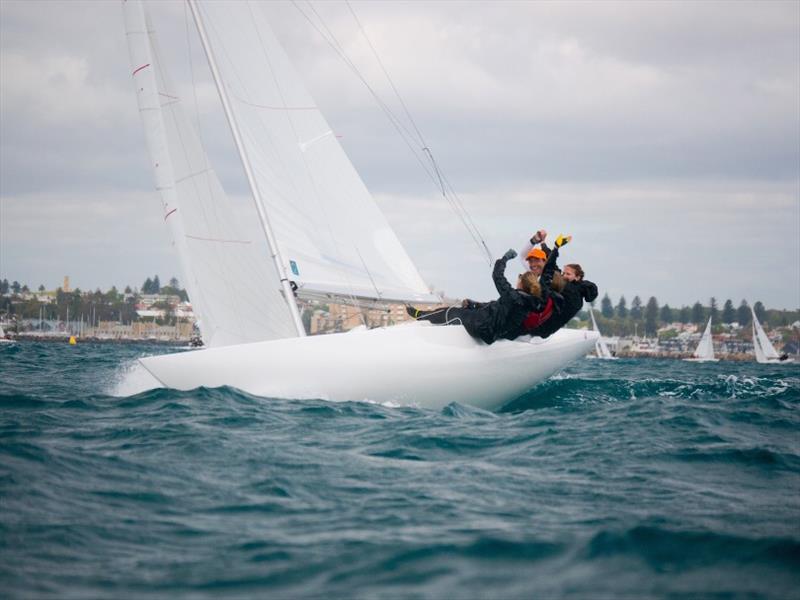 NED411 Olinghi - Australasian Dragon Championship for the Prince Philip Cup, Final Day photo copyright Tom Hodge Media taken at Fremantle Sailing Club and featuring the Dragon class