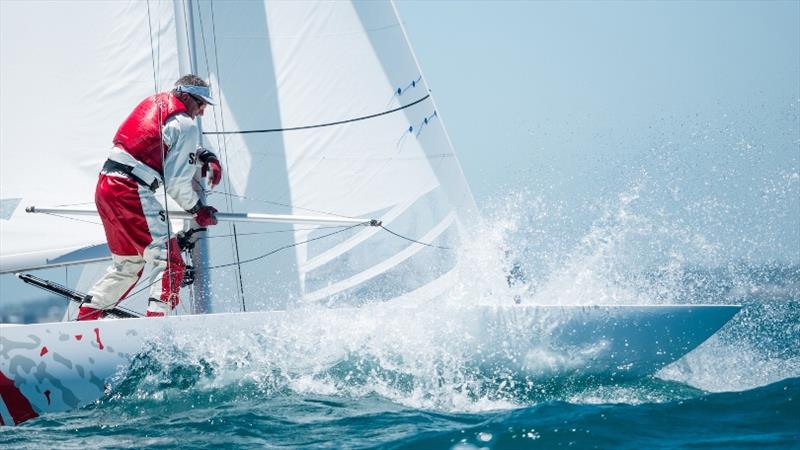 Day 2 - 2019 Dragon World Championship at Fremantle photo copyright Tom Hodge Media taken at Fremantle Sailing Club and featuring the Dragon class