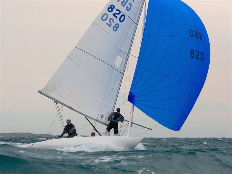 Day 5 of the 2019 Dragon World Championship - Louise Racing photo copyright Tom Hodge Media taken at Fremantle Sailing Club and featuring the Dragon class