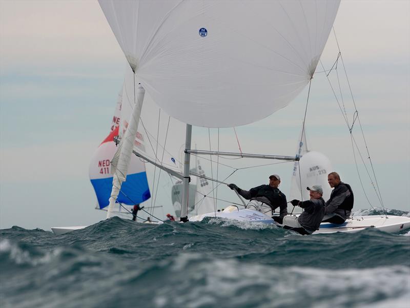 Day 5 of the 2019 Dragon World Championship - Fever photo copyright Tom Hodge Media taken at Fremantle Sailing Club and featuring the Dragon class