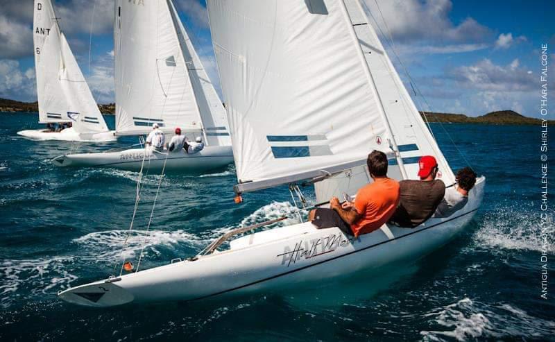 Antigua Dragon Yacht Club Challenge photo copyright Shirley O'Hara Falcone taken at Antigua Yacht Club and featuring the Dragon class