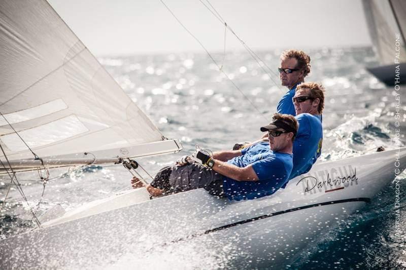 Antigua Dragon Yacht Club Challenge photo copyright Shirley O'Hara Falcone taken at Antigua Yacht Club and featuring the Dragon class