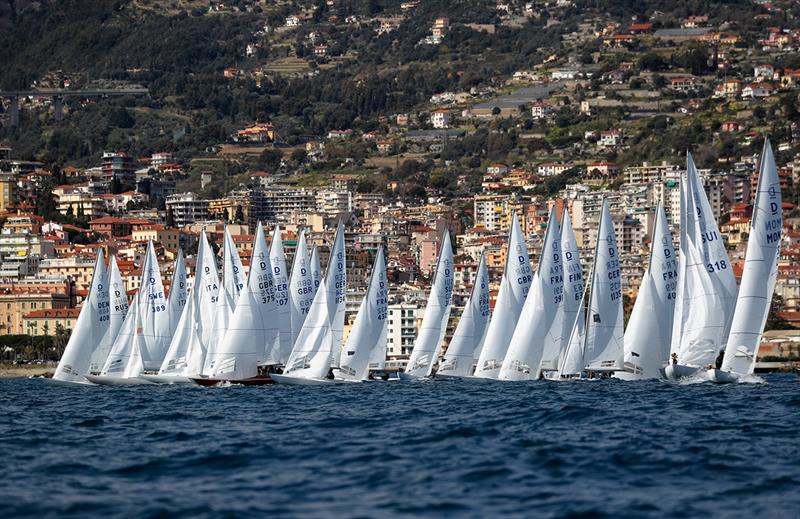 2019 Paul & Shark Trophy, International Dragon Cup photo copyright Elena Razina taken at Yacht Club Sanremo and featuring the Dragon class