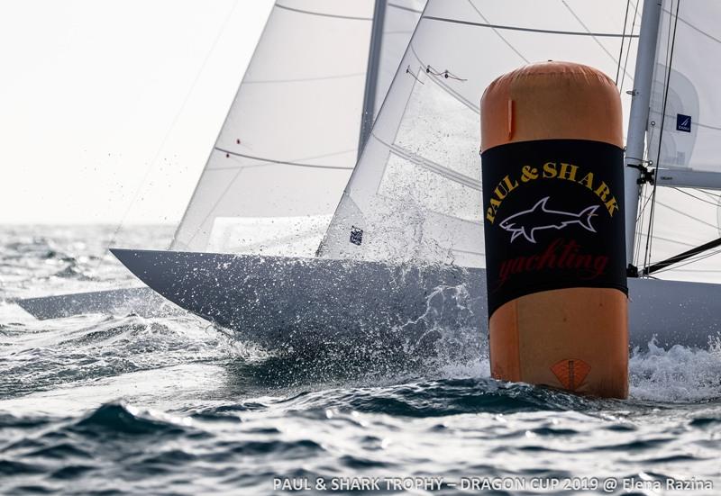 Day 2 - Paul & Shark Trophy, Dragon Cup 2019 photo copyright Elena Razina taken at Yacht Club Sanremo and featuring the Dragon class