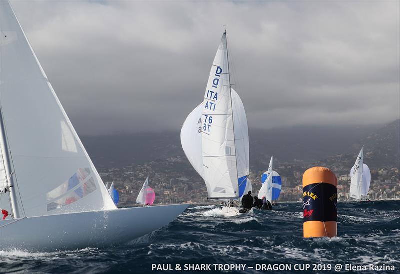 Day 3 - Paul & Shark Trophy, Dragon Cup 2019 photo copyright Elena Razina taken at Yacht Club Sanremo and featuring the Dragon class