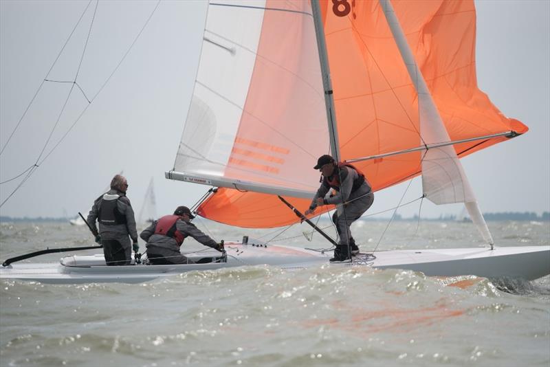 Day 2 - 2019 Yanmar Dragon Gold Cup photo copyright Eric van den Bandt taken at Royal Yacht Club Hollandia and featuring the Dragon class