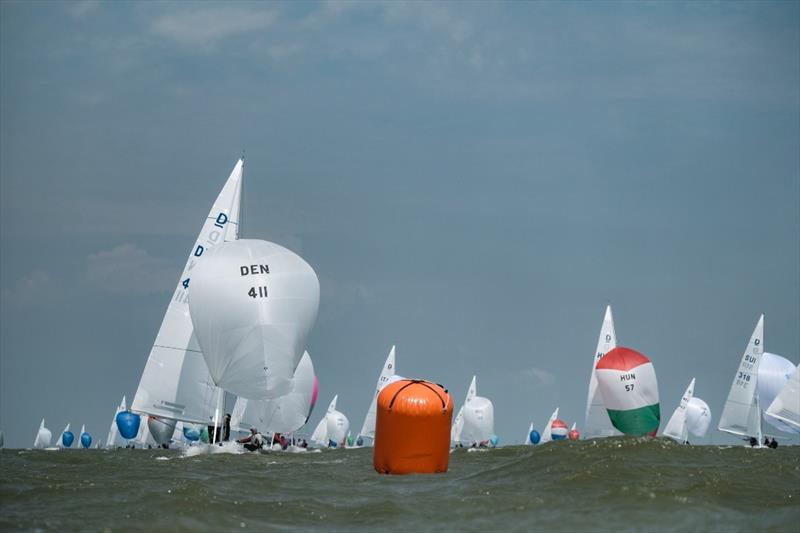 Day 2 - 2019 Yanmar Dragon Gold Cup photo copyright Eric van den Bandt taken at Royal Yacht Club Hollandia and featuring the Dragon class