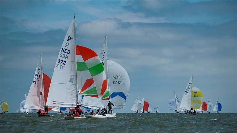 Day 3 - 2019 Yanmar Dragon Gold Cup photo copyright Eric van den Bandt taken at Royal Yacht Club Hollandia and featuring the Dragon class