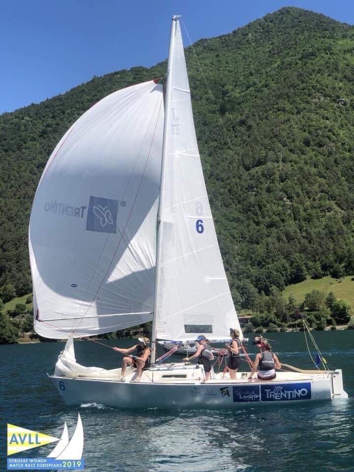 Eurosaf Women Match Race Europeans 2019 - photo © British Dragons Association 