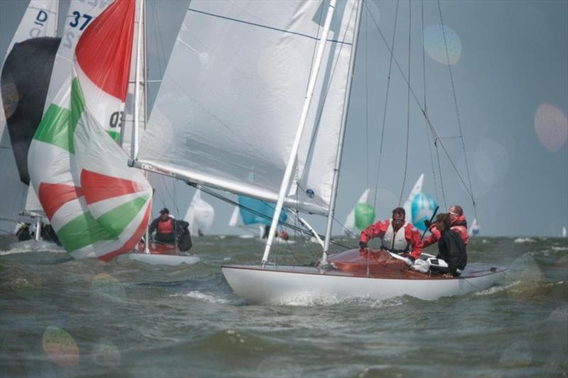 Dragon Grand Prix Cannes 2019 photo copyright Elena Razina taken at Yacht Club de Cannes and featuring the Dragon class