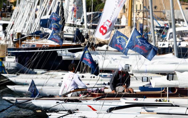 2019 Dragon 90th Anniversary Regatta - Day 1 photo copyright Elena Razina / YCS taken at Yacht Club Sanremo and featuring the Dragon class