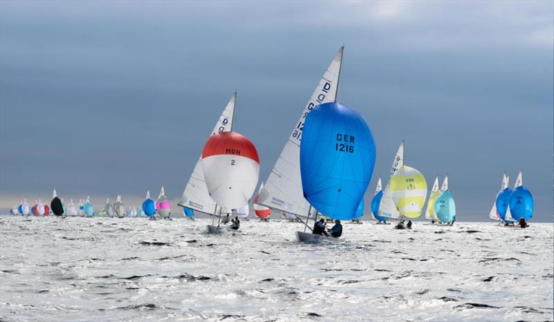 2019 Dragon 90th Anniversary Regatta - Day 3 photo copyright Elena Razina / YCS taken at Yacht Club Sanremo and featuring the Dragon class